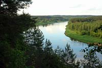 View from Slutiski precipice